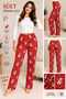 Women's Suede Pajama Bottoms Set of 2 – Soft Texture, Warm, Comfortable Fit - 3