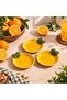 Orange Snack Bowl 3 Pieces 13.5 cm