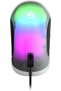 ماوس RGB 8D كريستال شيل 12800 نقطة في البوصة - أسود - 2