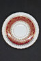 Adp France Deluxe Porcelain Burgundy Coffee Cup 120 ml - 5