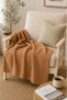 Tv Blanket, Shawl-Sofa Cover - Pique - Muslin 100% Cotton 190/100 Cm. - 5