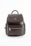 Women's Faux Leather Backpack 4 Compartment Adjustable Strap Daily School and Travel Bag - 4