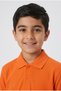 2-Piece Boys' Polo Collar 100% Cotton Fabric School T-Shirt Set Short Sleeve - 4
