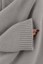 Oversize Soft Textured Women's Knitted Long Sweater Dress Tunic - 7