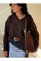 Women's Niva Model Belt Detailed Shoulder & Crossbody Bag - 8