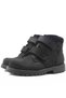 Rakerplus Sentor 8050-Sn1 Black Nubuck 100% Genuine Leather Velcro Fur Boys' Boots - 2