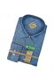 Men's Classic Wide Cut Long Sleeve Pocket Oxford Cotton Shirt - 2