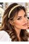 Luxury Gold Gold Crystal Stone Leaf Model Black Women's Children's Crown Shiny Crown