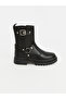 Thick Soled Buckle-Strapped Girls' Boots - 2