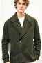 Men's Oversize Double-Breasted Coat