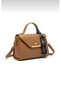 Faux Leather Scarf Detailed Hand and Shoulder Bag - 2