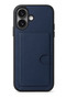 iPhone 17 Compatible Luxury Phone Case with Card Holder, Magnetic Stand, and Wallet Cover
