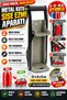Metal Can and Plastic Bottle Crusher 30 cm – Wall/Table Mount Recycling Press with Bottle Opener, Compatible with 8/12/16 oz - 8