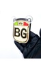 Special for Labelers Double Kissing Internal Bonding Bg Bulgaria Design King Crown Glass Ornament - 3