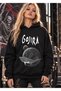 'Gojira - Flying Whales' Printed Unisex Hooded Slim Fit Sweatshirt - 2