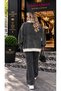 Women's Denim Detailed Buttoned Oversize Cardigan - 3
