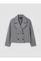 Two Mt Shop Quality Xside Gray Oversize Women's Cashmere Coat - 6