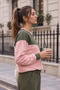 Women's Tracksuit Set with Crew Neck, Relaxed Fit, Elastic Waist - 3