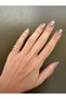 Double Row Stone Gold Pinky Ring - 3