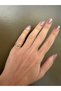 Gold Pinky Ring with Star Pendant and Stone - 3