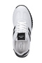 French I Men's White / Black Casual Sneakers - 5