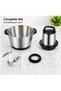 King style 6 LKitchen Essentials Multifunction Grinder – Powerful stainless steel electric grinder designed for fast chopping, blending, mincing, and grinding. Durable copper motor, sharp blades - 4