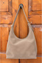 Women's Suede Shoulder Bag with Adjustable Strap, Casual Casual Hobo Bag - 3