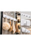 4-Hook Bathroom Washcloth Holder and Towel Rack Organizer for the Shower Cabin with 3m Tape - 2