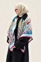 Aşiyan Patterned Shoulder Shawl - 5
