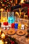 Led Rotating Glass Set New Year's Set Special Design New Year's Box with Deer I Love U Heart Figure - 5