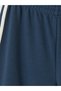 Navy Blue Printed Girls' Tracksuit Set - 8