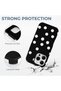 حافظة RUNGOS لهاتف iPhone 14 Pro، غطاء غير لامع بنمط منقط - 3