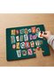 24 Piece Wooden Children's Puzzle with Colorful Alphabet Design Mpk0882