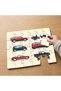 Object Concept - Cars Designed 24 Piece Wooden Children's Puzzle Mpk1142