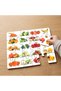 24 Piece Wooden Children's Puzzle with Fruit and Vegetable Concept Design Mpk0580
