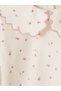Esvab • Modern & Stylish Floral Baby Girl Blouse and Ribbed Pants Set - 4