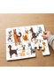 24 Piece Wooden Children's Puzzle with Cute Dog Breeds Design Mpk0377