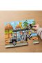 24 Piece Wooden Children's Puzzle with Happy Safari Animals Design Mpk0992