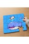24 Piece Wooden Children's Puzzle with Happy Penguin and Fish Design Mpk0407