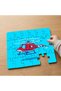 24 Piece Wooden Children's Puzzle with Red Helicopter Design Mpk0757