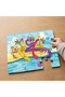 Amusement Park - 24 Piece Wooden Children's Puzzle with Pool Design Mpk1207