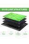 Golf Hitting Mat, Swing Path Feedback Training Mat, Extra Replaceable Golf Practice Mat 16"x12", Ger - 2