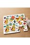 24 Piece Wooden Children's Puzzle with Superhero Kitten Design Mpk1059