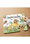 Fun Chicks - 24 Piece Wooden Children's Puzzle with Happy Easter Design Mpk0672