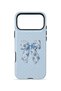 iPhone 18 Pro Vorian Magsafe Double Layer Blue Toile Bow Case - 4