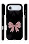 iPhone 17 Air Vorian Magsafe Dual Layer Midnight Pink Bow Case - 3