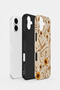iPhone 16 Plus Vorian Double Layer Sepia Wildflower Case - 2
