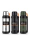 D.Kadı (9059) 2000 ml 48-Hour Hot and Cold Guaranteed Vacuum Stainless Steel Thermos for Family, Mountaineers, Sportsmen, and Camping - 2