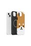 iPhone 15 Plus Vorian Magsafe Dual Layer Caramel Dog Case - 2