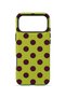 iPhone 17 Pro Vorian Double Layer Lemon Plum Polka Dot Case - 4